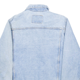 ARIZONA JEAN COMPANY Mens Denim Jacket Blue L