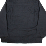 DICKIES Mens Parka Coat Black Hooded 2XL