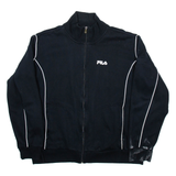 FILA Mens Quilted Jacket Black XL
