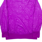 NIKE Womens Track Jacket Purple L