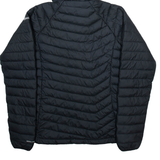 COLUMBIA Womens Puffer Coat Black Hooded XS
