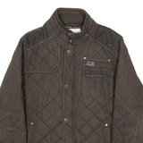 DIESEL Mens Quilted Coat Green 2XL