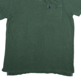 U.S POLO ASSN. Mens Polo Shirt Green Polka Dot M