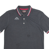 KAPPA Mens Polo Shirt Grey S