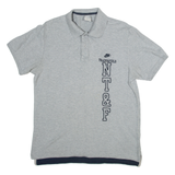 NIKE Mens Polo Shirt Grey L