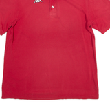 KAPPA Mens Polo Shirt Red L