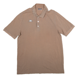 KAPPA Mens Polo Shirt Brown L