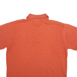 MAINLY COTTON Mens Polo Shirt Orange M