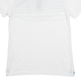U.S POLO ASSN. Mens Polo Shirt White Striped XS