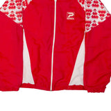 Vintage PATRICK Mens Shell Jacket Red 90s XL
