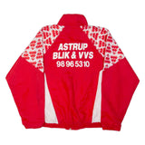 Vintage PATRICK Mens Shell Jacket Red 90s XL