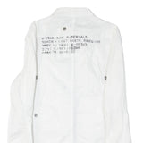 G-STAR RAW Womens Biker Jacket White S
