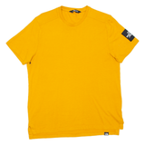 THE NORTH FACE Mens T-Shirt Yellow M