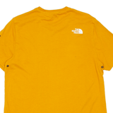 THE NORTH FACE Mens T-Shirt Yellow M