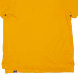 THE NORTH FACE Mens T-Shirt Yellow M
