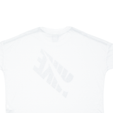 NIKE Womens T-Shirt White L