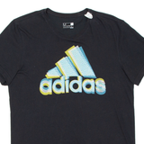 ADIDAS Mens T-Shirt Black M