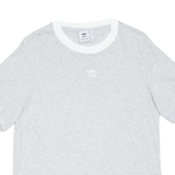ADIDAS Womens T-Shirt Grey UK 6