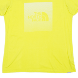 THE NORTH FACE Womens T-Shirt Yellow M