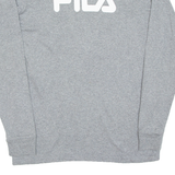 FILA Mens T-Shirt Grey Long Sleeve M
