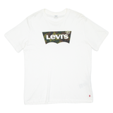 LEVI'S Mens T-Shirt White L