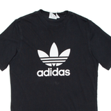 ADIDAS Mens T-Shirt Black S