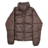 COLUMBIA Womens Puffer Jacket Purple XS