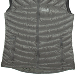 JACK WOLFSKIN Womens Puffer Gilet Grey S
