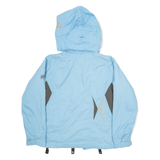 HELLY HANSEN Womens Coat Blue Hooded M
