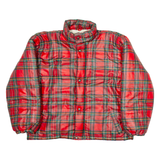 GAPSTAR Mens Parka Jacket Red Check XL