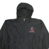 CHAMPION Pure White Tall Mens Track Jacket Black L