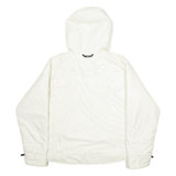 COLUMBIA Womens Jacket White Hooded L