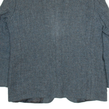 Mens Blazer Jacket Blue M