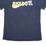 NIKE Mens T-Shirt Blue M