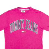 TOMMY HILFIGER Mens T-Shirt Pink S