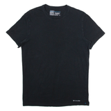 COLUMBIA Mens T-Shirt Black M