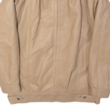 CONFESSION DAPA Womens Jacket Brown Leather PVC M