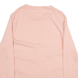 LEVI'S Womens T-Shirt Pink Long Sleeve XS
