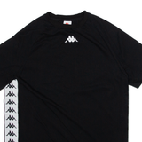 KAPPA Womens T-Shirt Black S