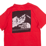 THE NORTH FACE Mens T-Shirt Red M