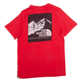 THE NORTH FACE Mens T-Shirt Red M