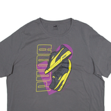 PUMA Womens T-Shirt Grey 2XL