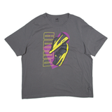 PUMA Womens T-Shirt Grey 2XL