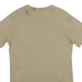 NIKE Womens T-Shirt Brown M