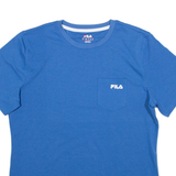FILA Womens T-Shirt Blue S