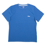 FILA Womens T-Shirt Blue S