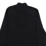 ADIDAS Womens T-Shirt Black Long Sleeve High Neck UK 18