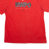 NIKE Womens T-Shirt Red M