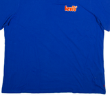 LEVI'S Relaxed Womens T-Shirt Blue XL