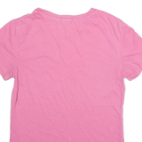 CALVIN KLEIN JEANS Womens T-Shirt Pink XS